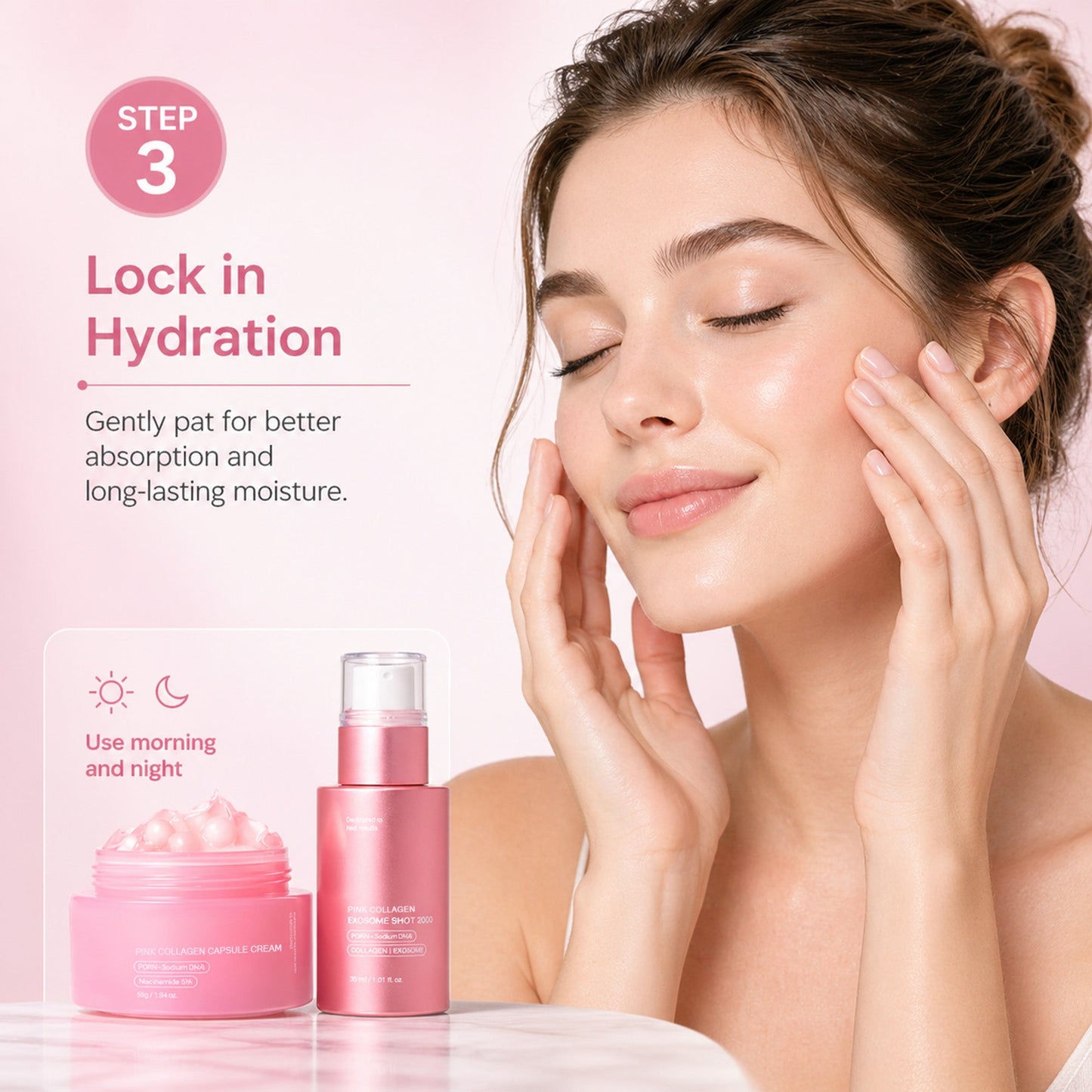 Salmon DNA Glass Glow Skincare Set