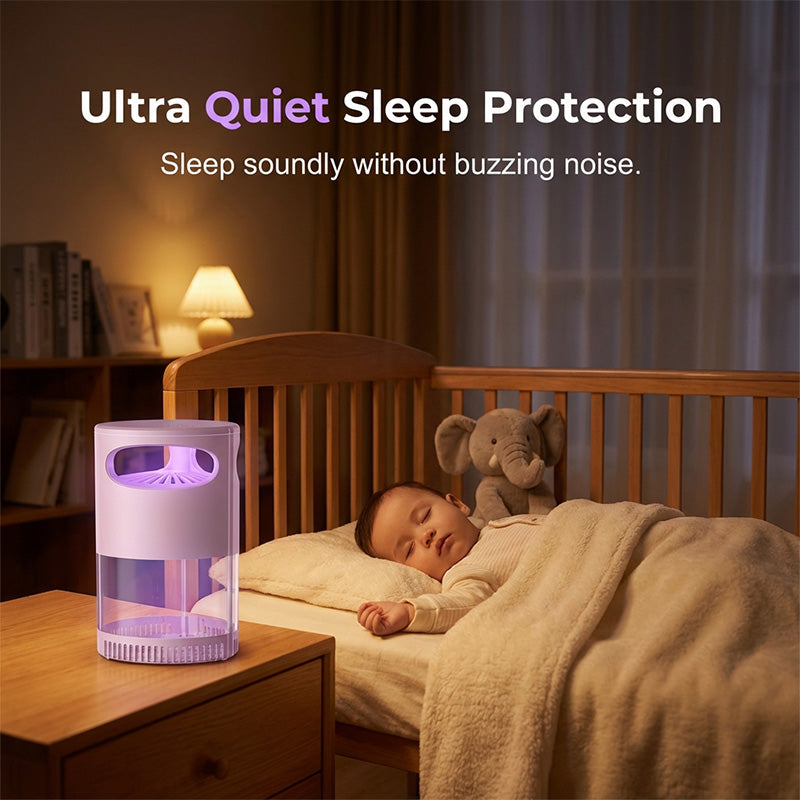 ๐ฆ 50% OFF! UV Mosquito Killer Lamp โ quiet, USB, chemical-free. 50K+ sold! ๐๐