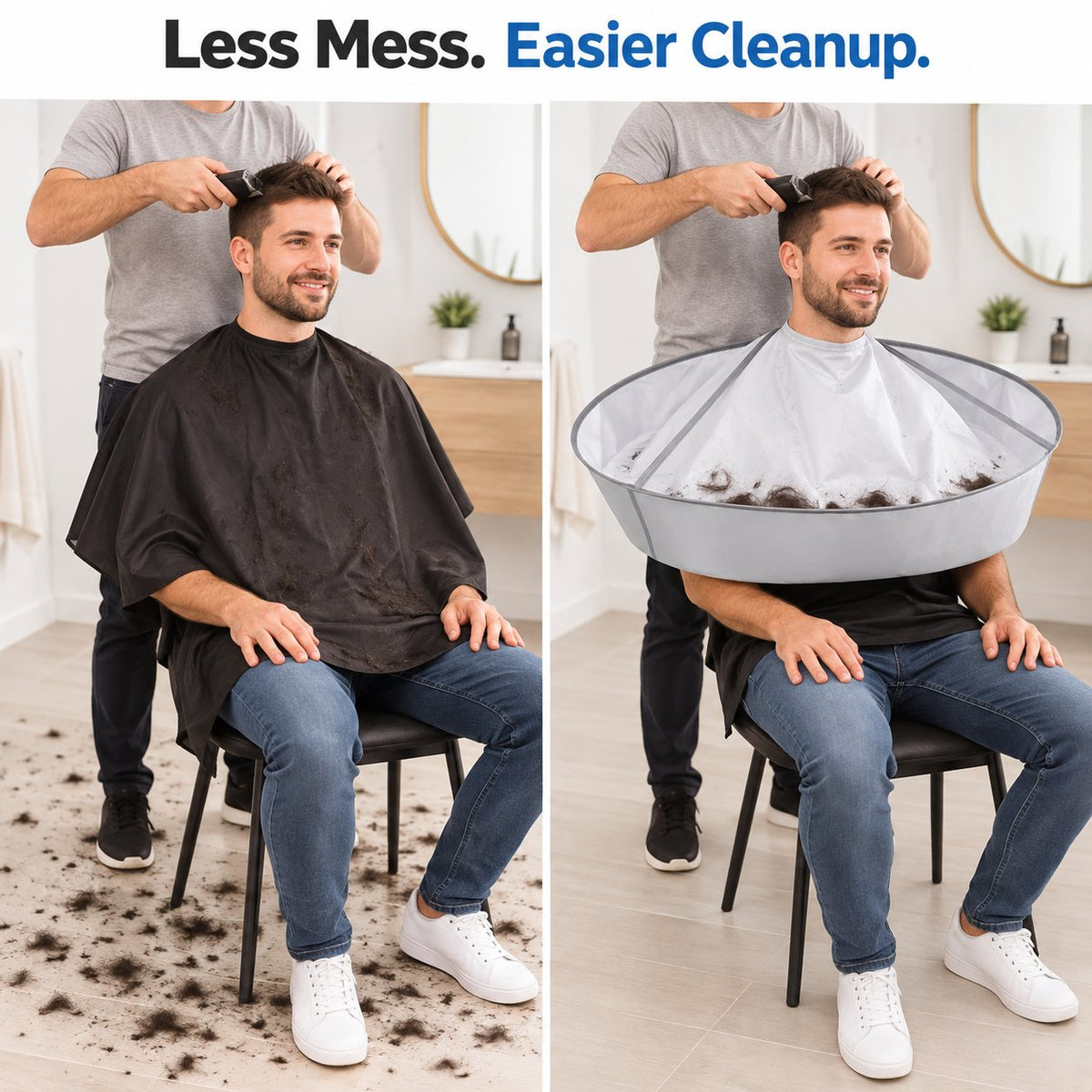 🔥Last Day 50% OFF - 💈Portable Hair Cutting Cape