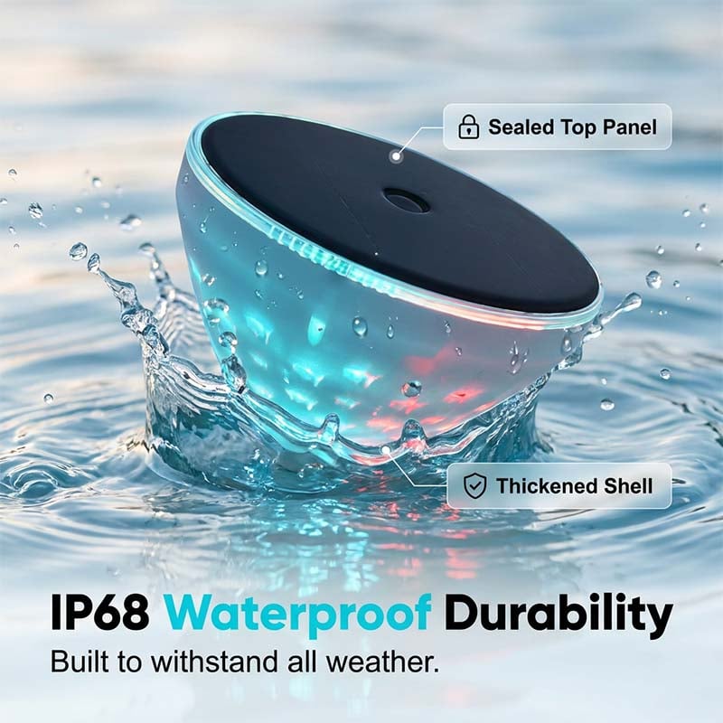 🔥LAST DAY 50% OFF🎁Solar Floating Pool Light with Fish Projection