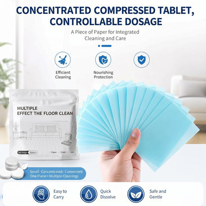 ⚡Hot Sales 40% OFF🔥Multiple Effect The Floor Clean Tablets for Mopping, Quick Shine Cleaner