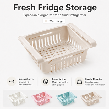🔥Hot Sale 49% OFF🔥Expandable Refrigerator Storage Container