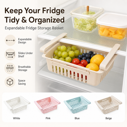 🔥Hot Sale 49% OFF🔥Expandable Refrigerator Storage Container