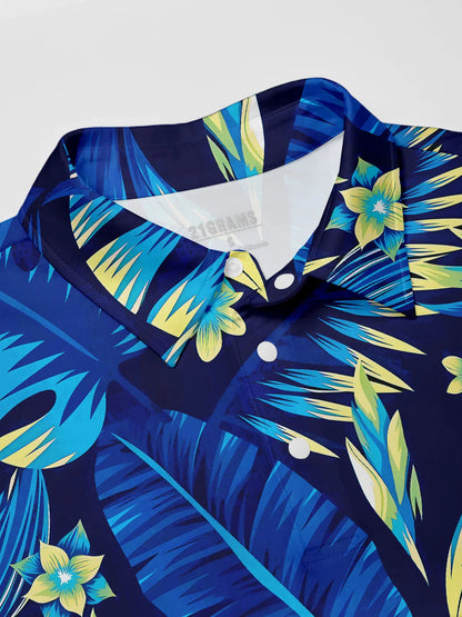 Botanical Energy Men's Polo Top UPF50+