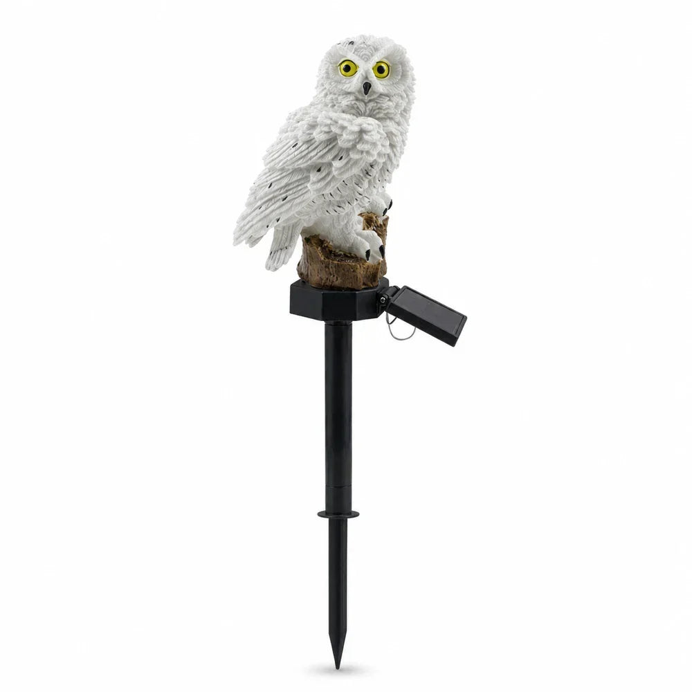 Solar Owl Pathway Light