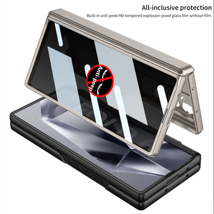 Magnetic Hinge Hidden Bracket All-included Case With Back Screen Protector For Galaxy Z Fold 8/7/6/5/4/3