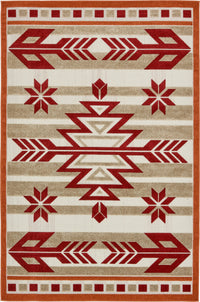 Burgundy, Beige/Terracotta