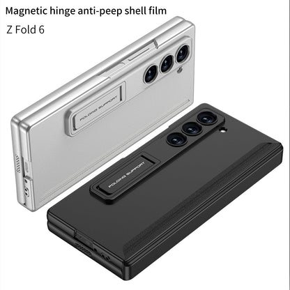 Magnetic Hinge Hidden Bracket All-included Case With Back Screen Protector For Galaxy Z Fold 8/7/6/5/4/3