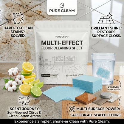 ⚡Hot Sales 40% OFF🔥Multiple Effect The Floor Clean Tablets for Mopping, Quick Shine Cleaner