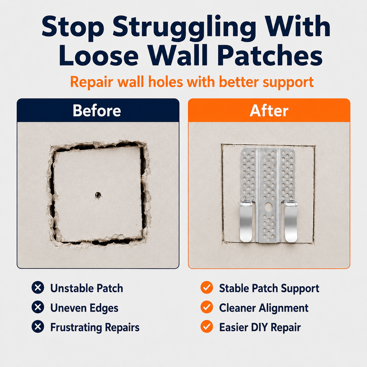 🔥Last Day 49% OFF🛠️Drywall Repair Clips Kit For Damaged Walls Repairing