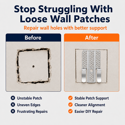 🔥Last Day 49% OFF🛠️Drywall Repair Clips Kit For Damaged Walls Repairing