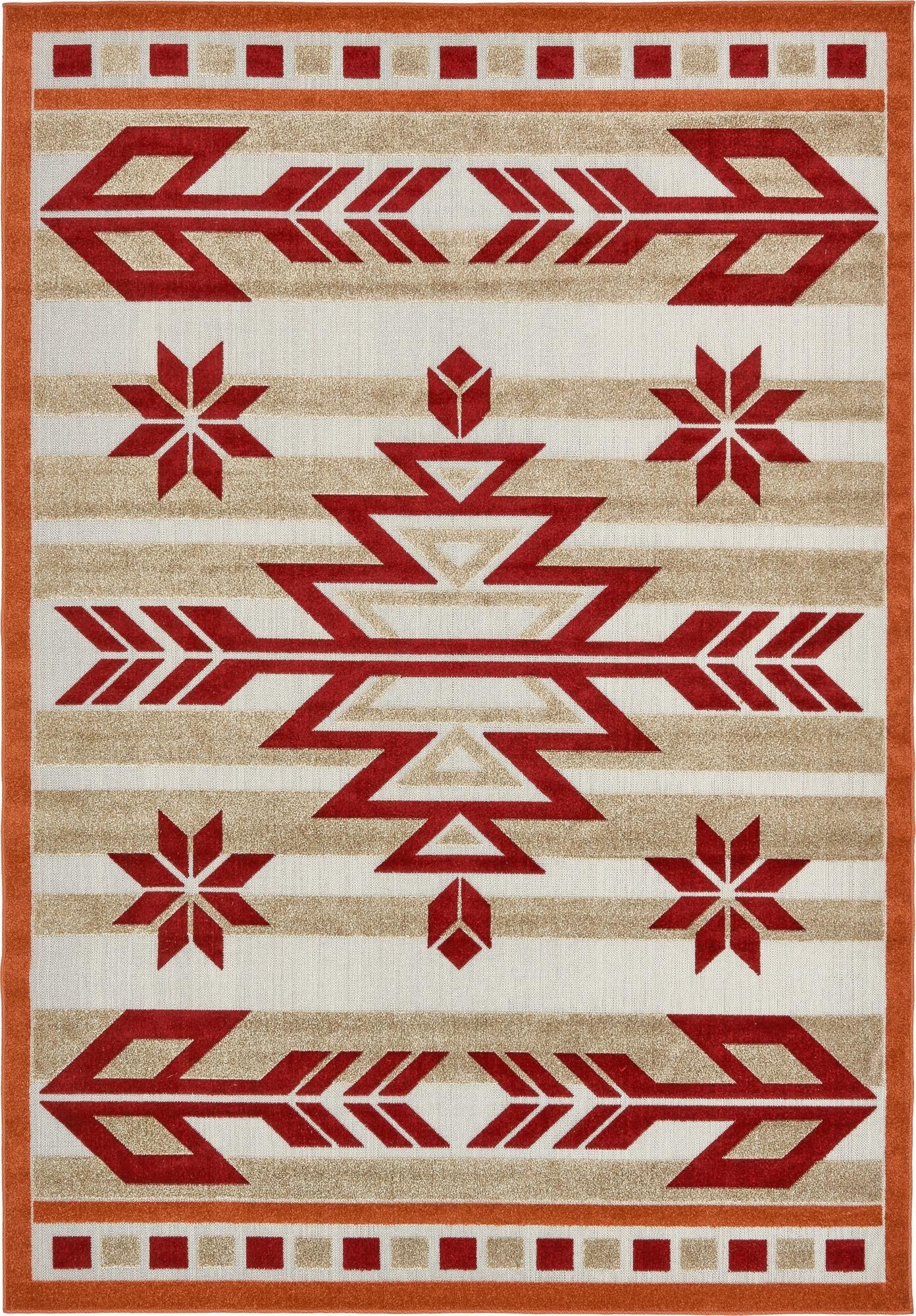 Outdoor Modern Geometric Area Rug - Stylish, Durable, and Versatile for Your Outdoor Space Needs