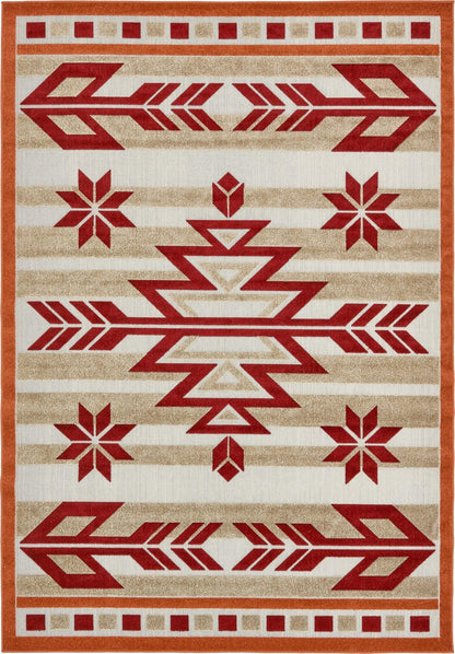 Outdoor Modern Geometric Area Rug - Stylish, Durable, and Versatile for Your Outdoor Space Needs