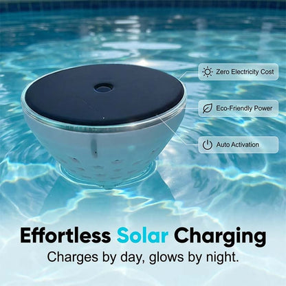 🔥LAST DAY 50% OFF🎁Solar Floating Pool Light with Fish Projection