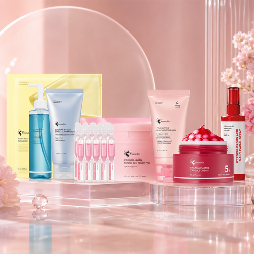Korean Skincare Glass Glow Set with 8 Top Selling Products