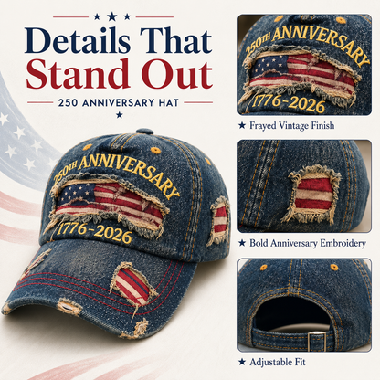 🦅49% OFF🔥New 250 Anniversary Hat