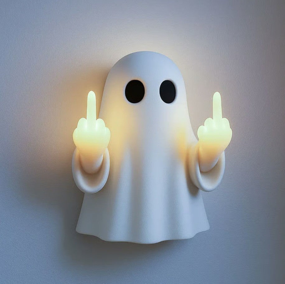🎃 60% Off Limited Time — Funny Ghost Halloween Wall Light