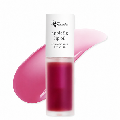 2-in-1 Hydrating Lip Oil Stain for Natural Tint & Glass-Like Shine