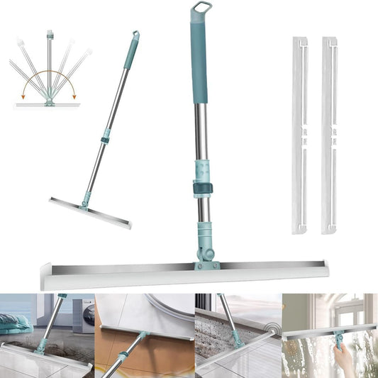 Multifunctional 180° Rotating Magic Broom & Floor Squeegee