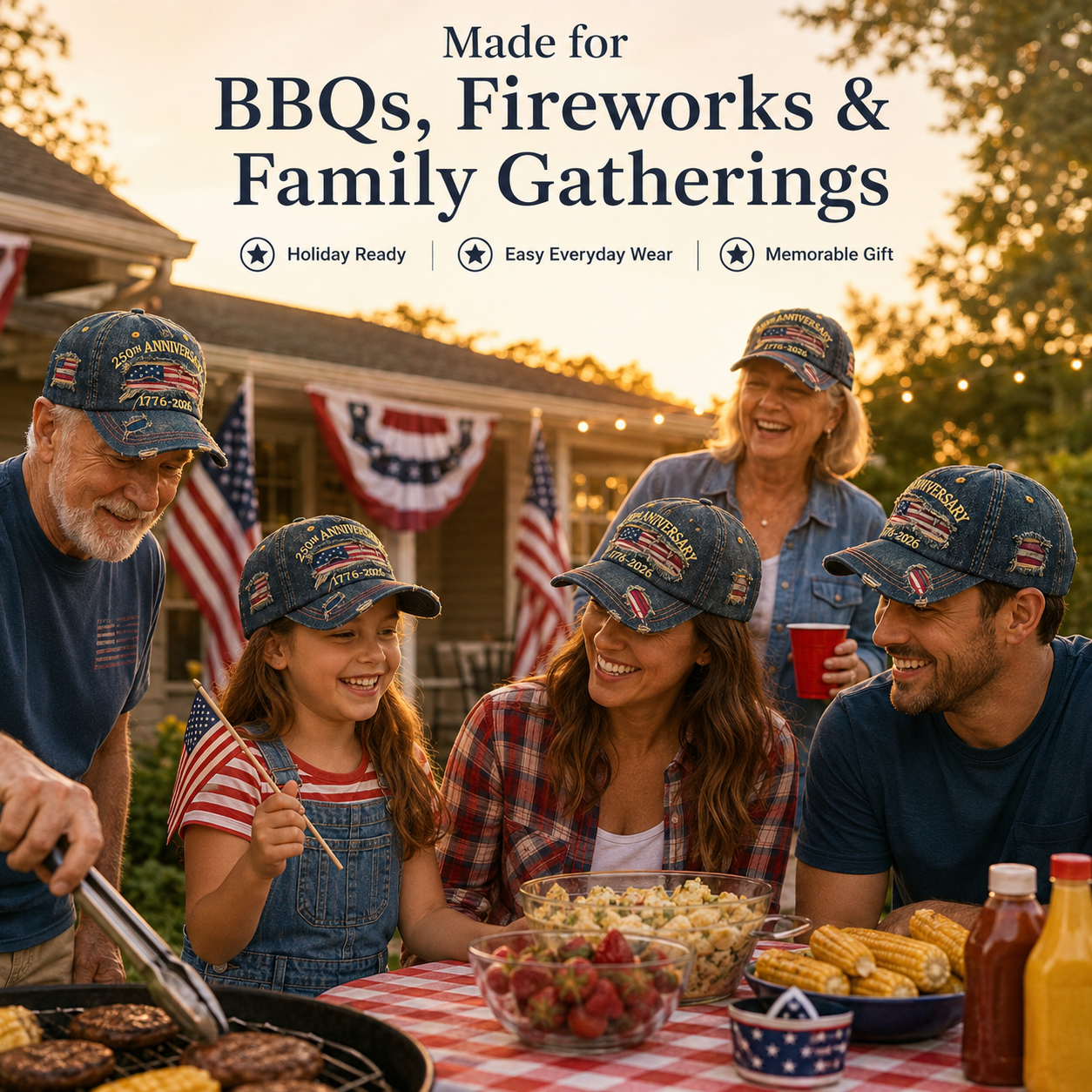 🦅49% OFF🔥New 250 Anniversary Hat