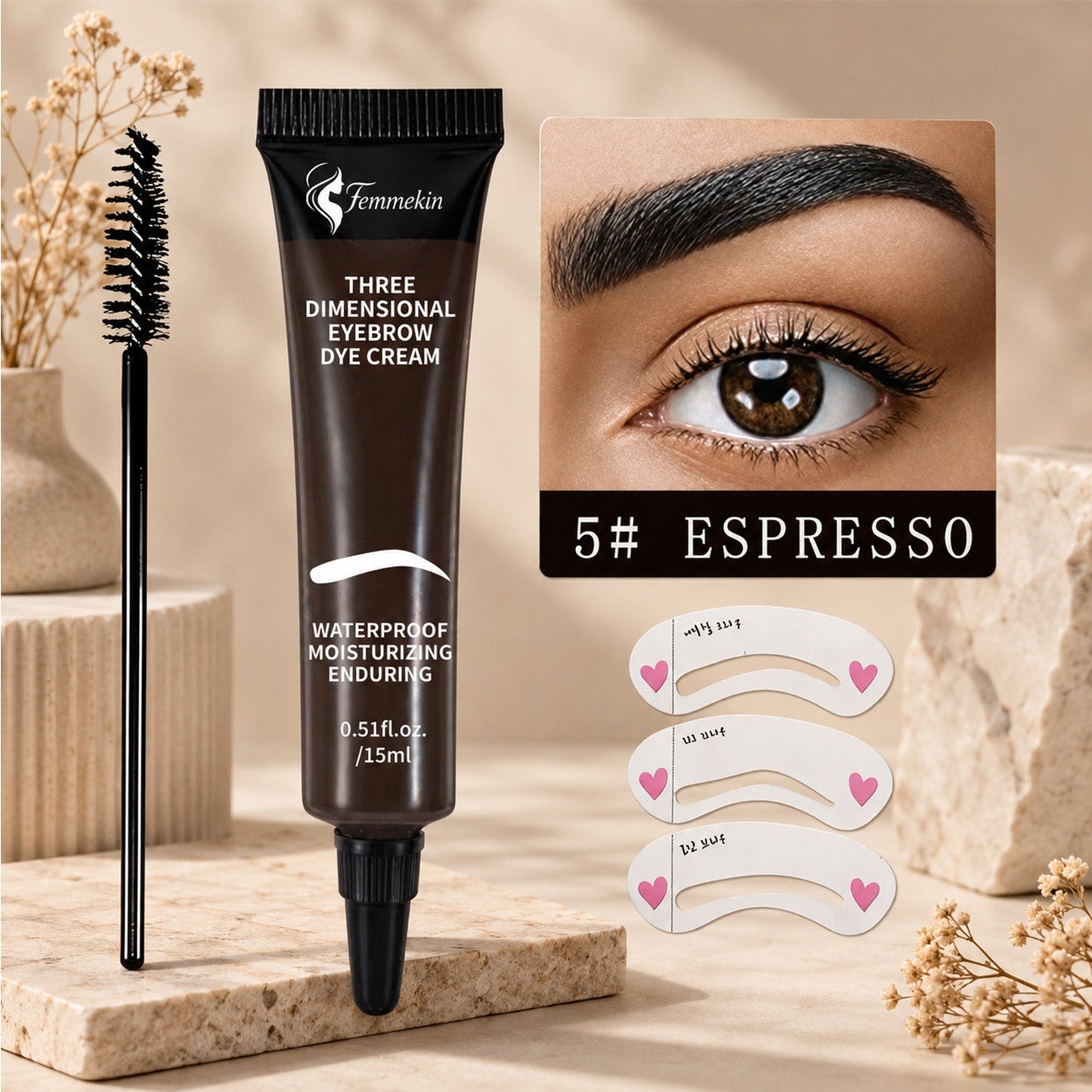 Eyebrow Grooming Kit for Home and Daily Use