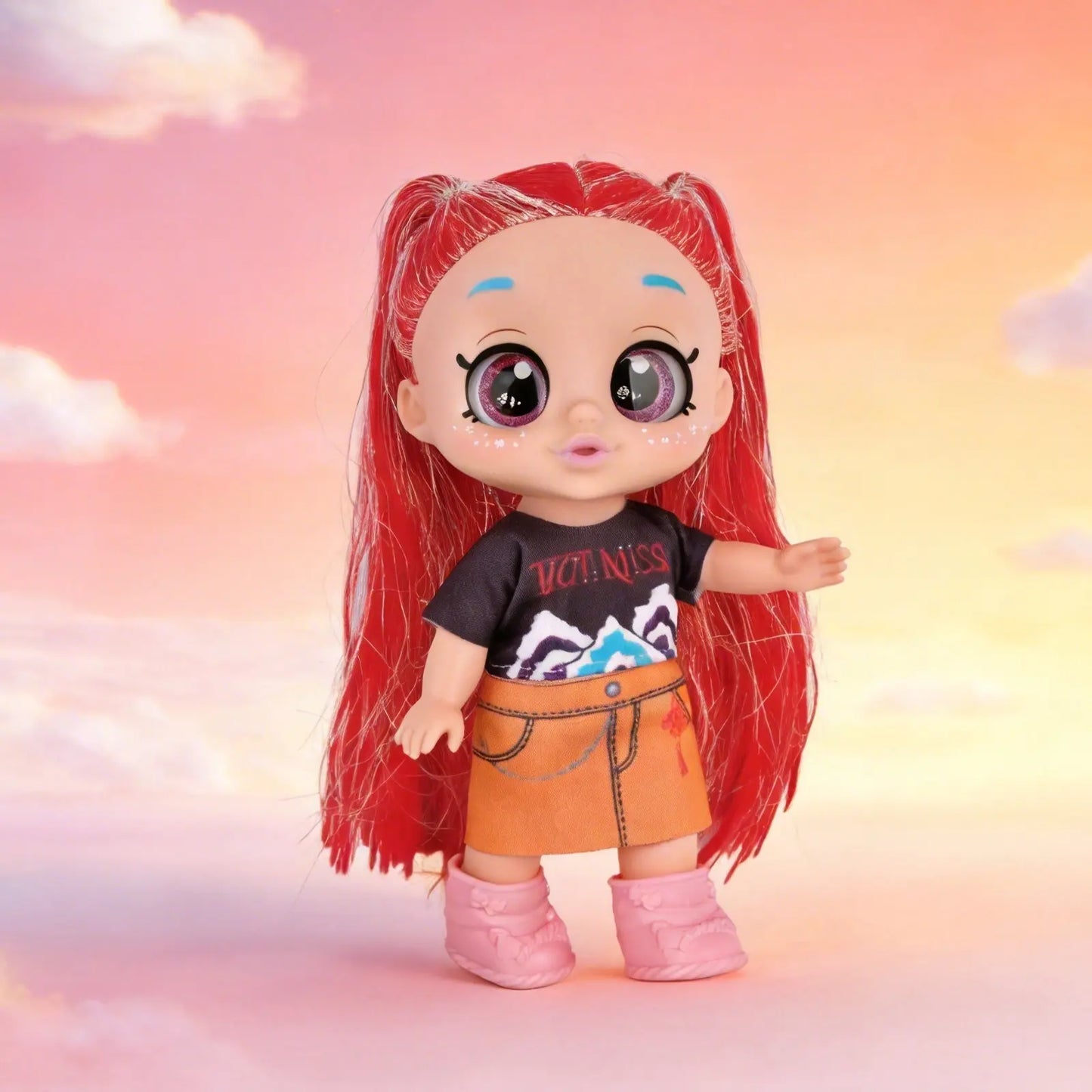 Kpop Anime Idol Action Figures - 5D Shiny Eyes Musical Jointed Doll Gift