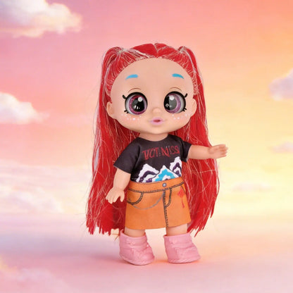 Kpop Anime Idol Action Figures - 5D Shiny Eyes Musical Jointed Doll Gift