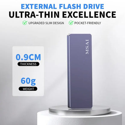 💾 1TB USB Flash Drive High-Speed USB 3.0 External Storage for iPhone Android PC Mac Foldable Design Easy Connectivity summerwins⚡