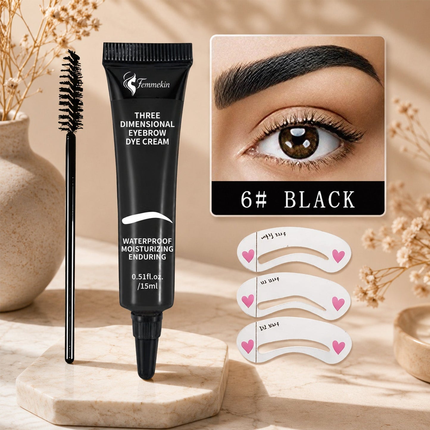 Eyebrow Grooming Kit for Home and Daily Use