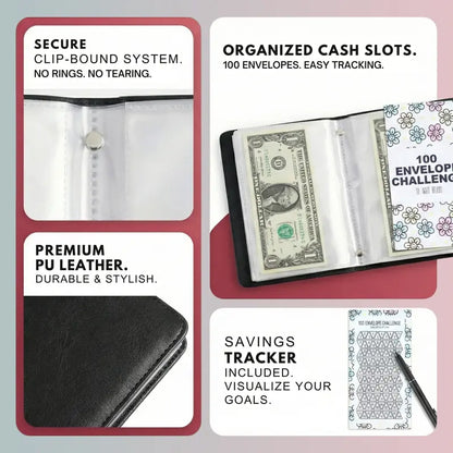 💵 100 Days Dollar Saving Envelope Kit