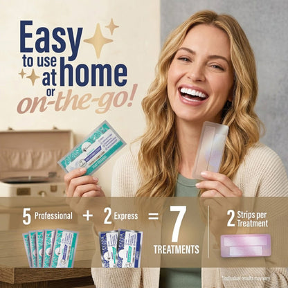 Whitening Strips 7 Day Teeth Whitening 14 Pack 2 Non Slip Dry Fit