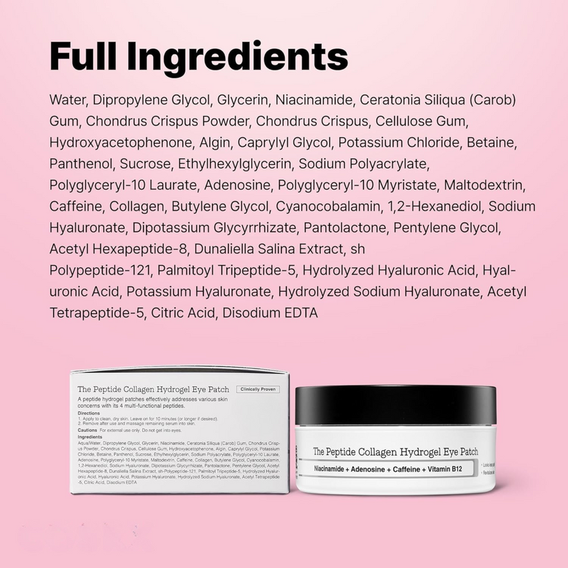 Femmekin™  Peptide Collagen Hydrogel Eye Patch