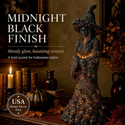 🔥Flash Sale 50% OFF-Skeleton Witch Ornament