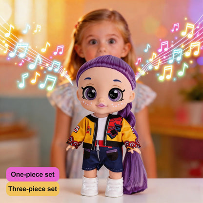 Kpop Anime Idol Action Figures - 5D Shiny Eyes Musical Jointed Doll Gift