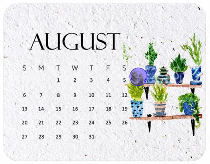 🔥Hot Sale 50% OFF🔥-🌱Eco-Friendly Plantable “Timeless” Seed Calendar 2027