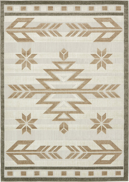 Outdoor Modern Geometric Area Rug - Stylish, Durable, and Versatile for Your Outdoor Space Needs