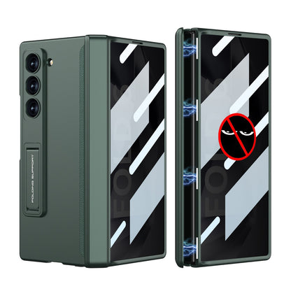 Magnetic Hinge Hidden Bracket All-included Case With Back Screen Protector For Galaxy Z Fold 8/7/6/5/4/3