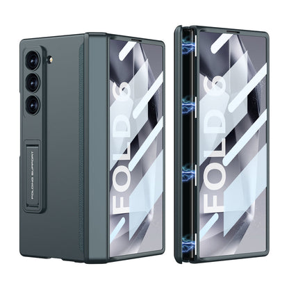 Magnetic Hinge Hidden Bracket All-included Case With Back Screen Protector For Galaxy Z Fold 8/7/6/5/4/3