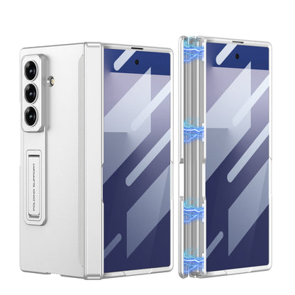 Magnetic Hinge Hidden Bracket All-included Case With Back Screen Protector For Galaxy Z Fold 8/7/6/5/4/3