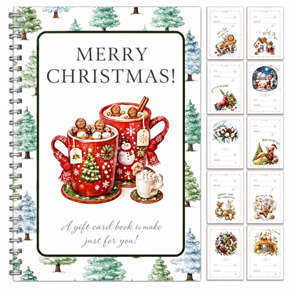 🔥 LIMITED-TIME 50% OFF — Holographic Christmas Gift Card Booklet