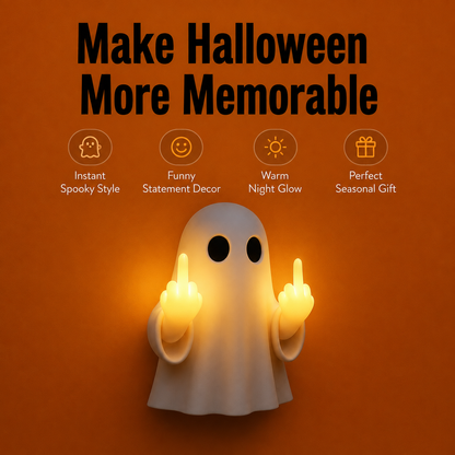 🎃 60% Off Limited Time — Funny Ghost Halloween Wall Light