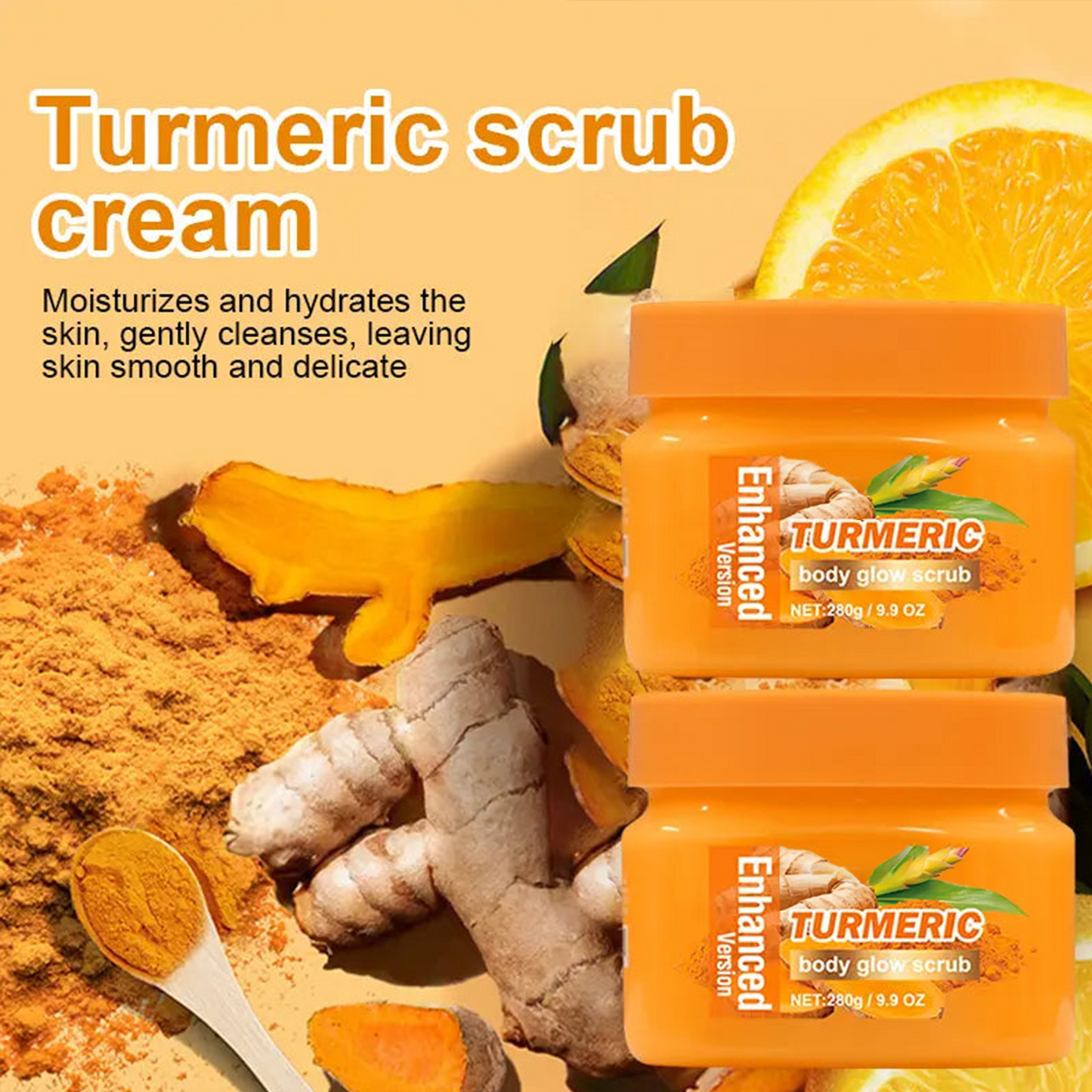 Turmeric Exfoliating And Moisturizing Body Scrub