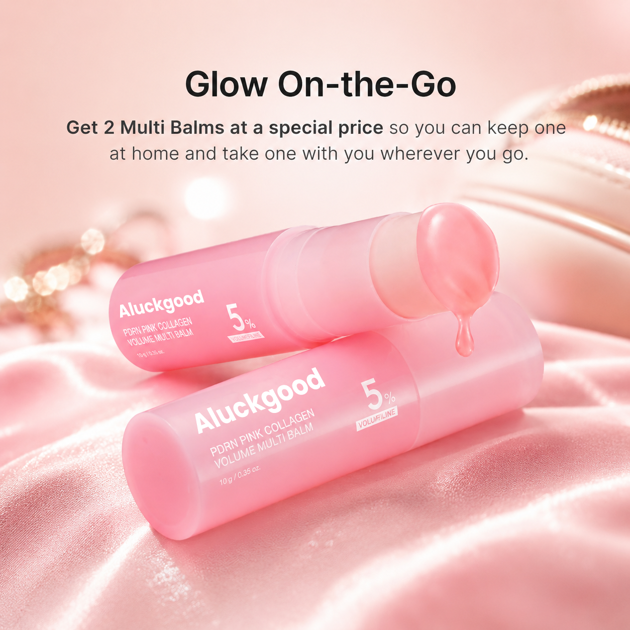 🔥LAST DAY 60% OFF🎁Korean Pink Collagen Volume Multi Balm