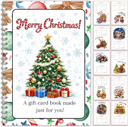 🔥 LIMITED-TIME 50% OFF — Holographic Christmas Gift Card Booklet