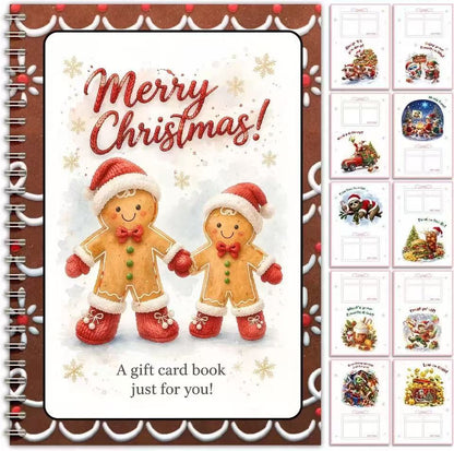 🔥 LIMITED-TIME 50% OFF — Holographic Christmas Gift Card Booklet