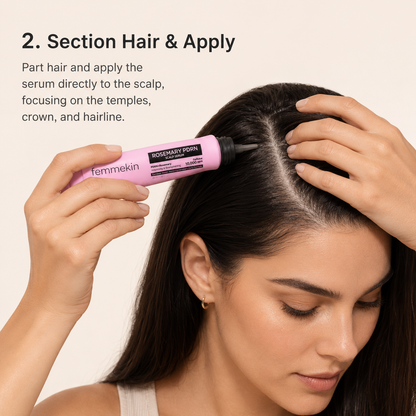 Rosemary PDRN Scalp Serum for Dry Oily Flaky Scalp