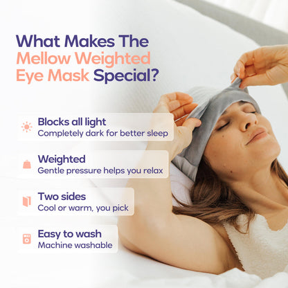 🔥Last Day 60% OFF -Weighted Eye Mask