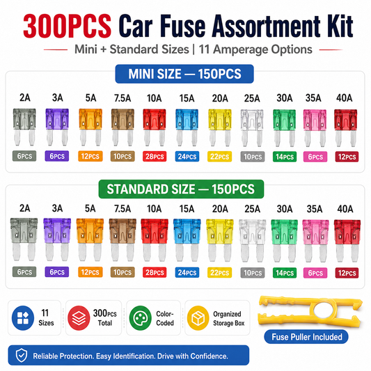 🔥Hot Sale 49% OFF🚗Car Fuse Assortment Kit