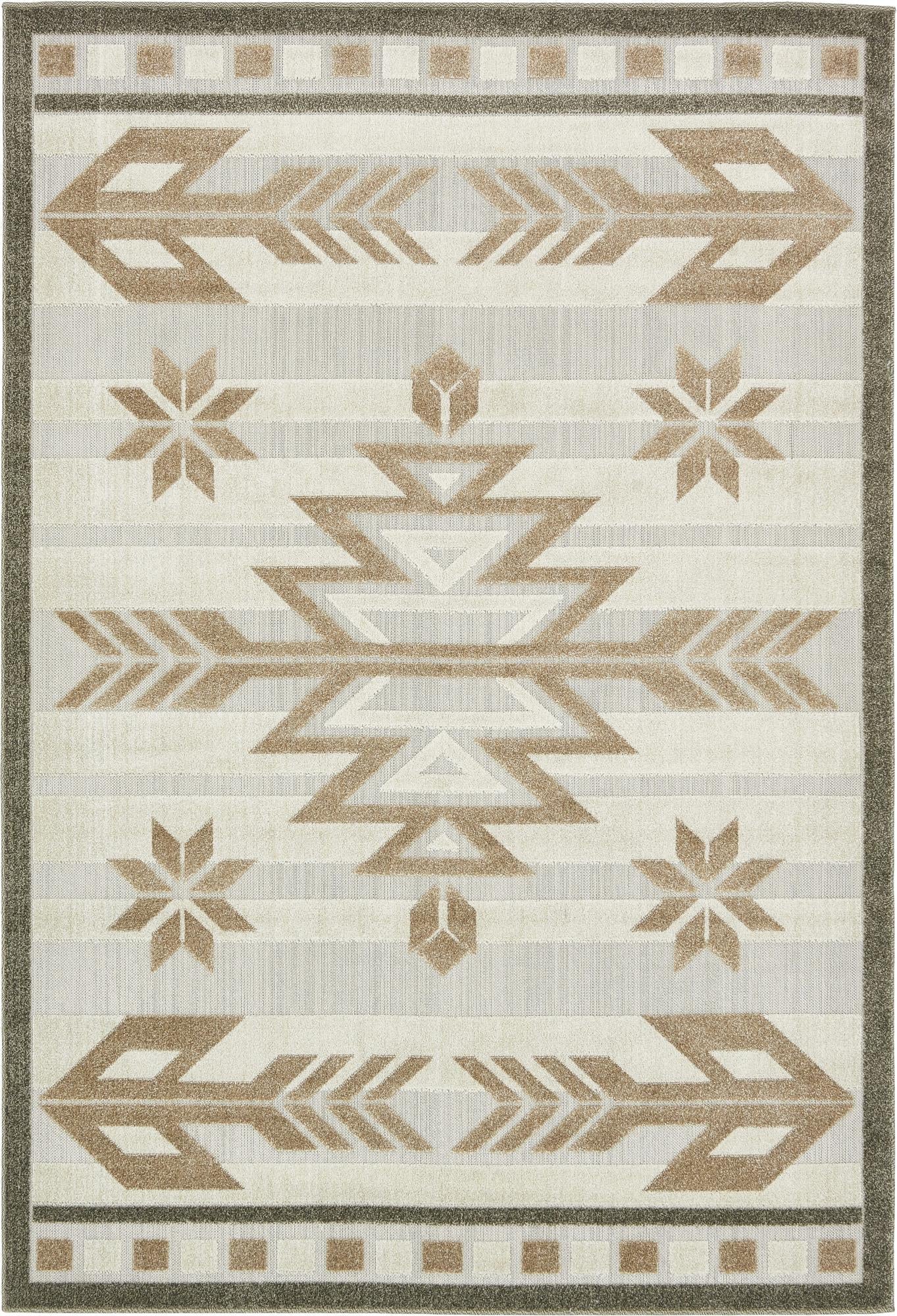 Outdoor Modern Geometric Area Rug - Stylish, Durable, and Versatile for Your Outdoor Space Needs