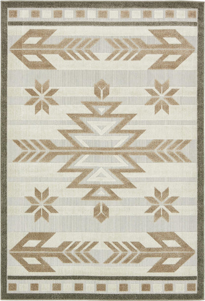 Outdoor Modern Geometric Area Rug - Stylish, Durable, and Versatile for Your Outdoor Space Needs